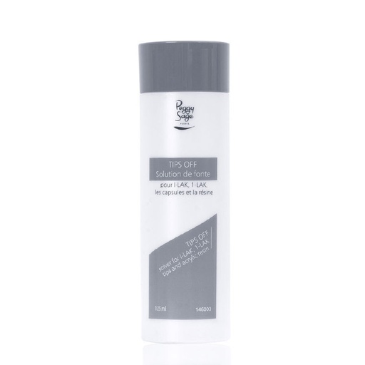 [S00005929] PEGGY SAGE Tips Off - Solution dissolvante pour vernis semi-permanent et résine - 125ml