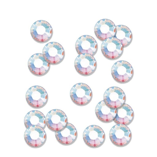[S00005930] PEGGY SAGE Strass pour ongles aurore boréale - 20 pièces
