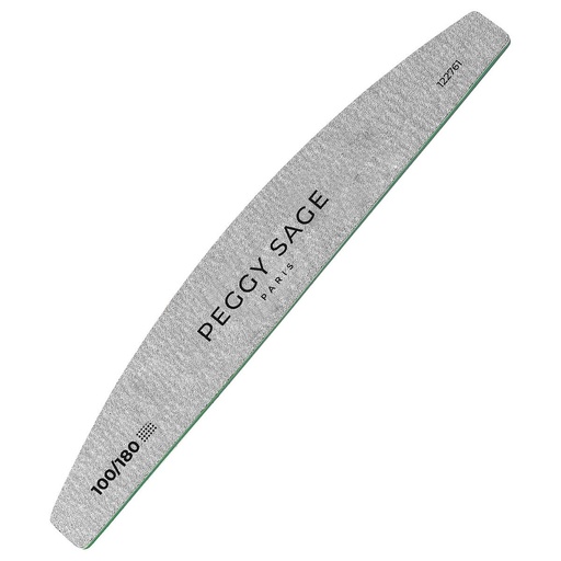 [S00006007] PEGGY SAGE Lime à ongles zebra 2 faces lavable demi-lune - 100/180