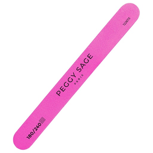 [S00006008] PEGGY SAGE Lime à ongles fuchsia 2 faces lavable Origin - 180/240