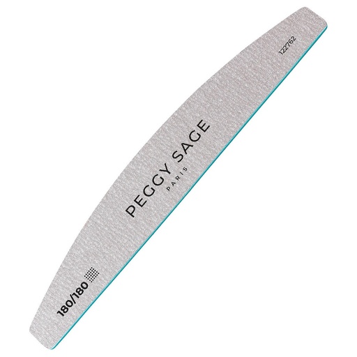 [S00006013] PEGGY SAGE Lime à ongles zebra 2 faces lavable demi-lune - 180/180