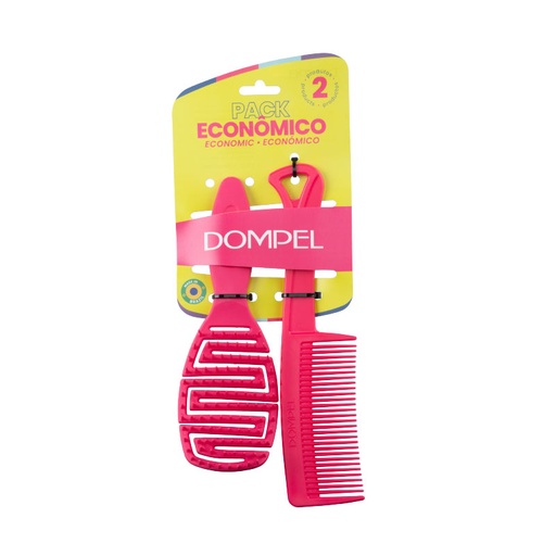 DOMPEL Kit Brosse cheveux Maya + Peigne