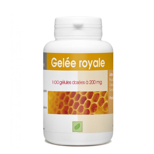 [GPH782.AEE100] GPH Diffusion Gelée Royale - Complément alimentaire Produits de la ruche / Défenses immunitaires / Forme et vitalité - 100 gélules