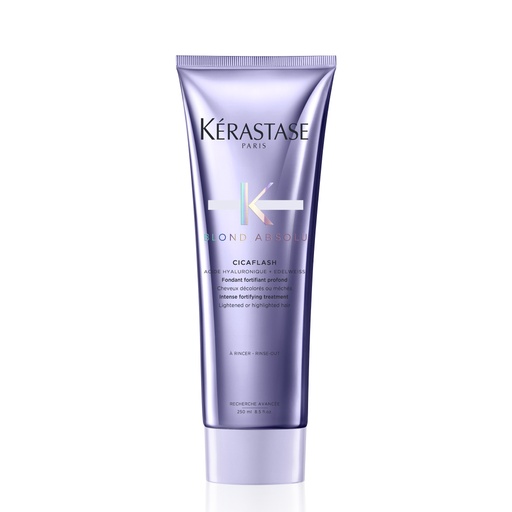 KERASTASE Blond Absolu Cicaflash Fondant - Après-shampooing fortifiant profond cheveux décolorés ou méchés