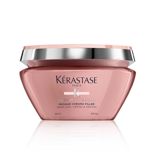 KERASTASE Chroma Absolu Masque Chroma Filler - Masque anti-porosité cheveux colorés et abîmés