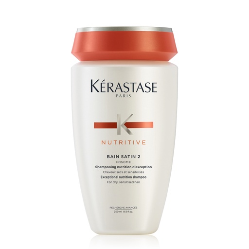 KERASTASE Nutritive Bain Satin 2 - Shampooing nourrissant pour cheveux secs sensibles
