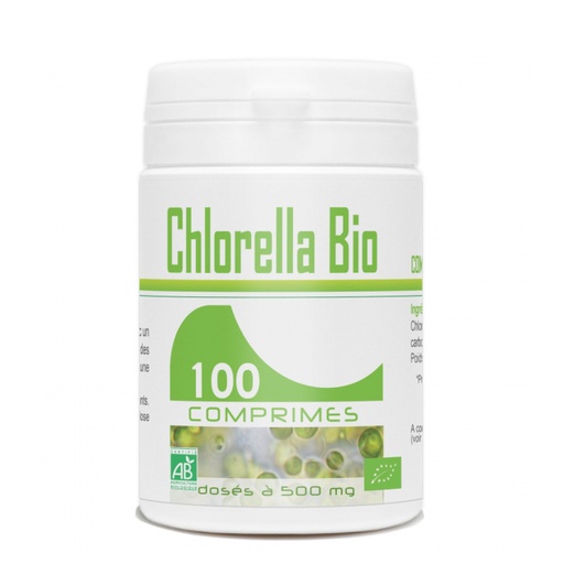 [GPH781.BFR100] GPH Diffusion Chlorella BIO - Complément alimentaire Drainage / Détox - 100 comprimés