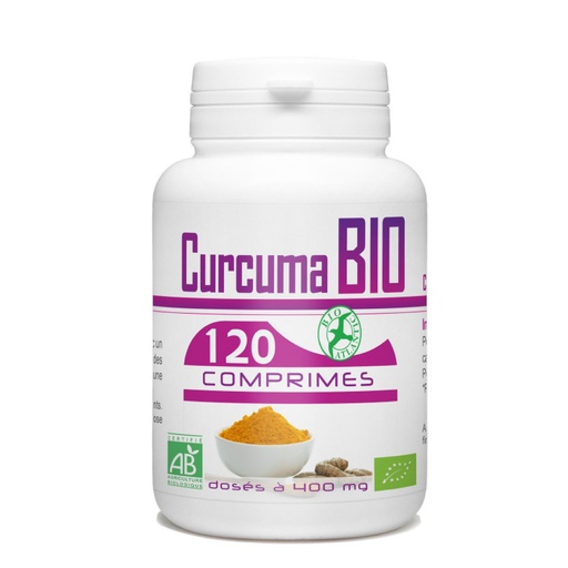 [BAT781.VDD120] Bio Atlantic Curcuma BIO - Complément alimentaire Digestion / Transit - 120 comprimés