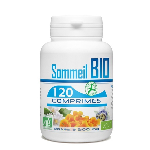 [BAT781.SAQ120] Bio Atlantic Sommeil BIO - Complément alimentaire Sommeil / Anxiété / Stress - 120 comprimés