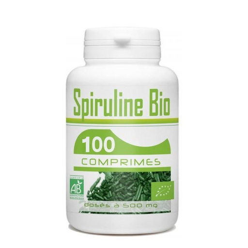 [BAT781.DIA100] Bio Atlantic Spiruline BIO - Complément alimentaire Défenses immunitaires / Anti-oxydants / Vitamines - 100 comprimés