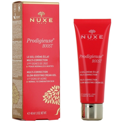 [S00005819] NUXE Crème Prodigieuse Boost - Crème gel multi-correction peaux normales à mixtes - 40ml