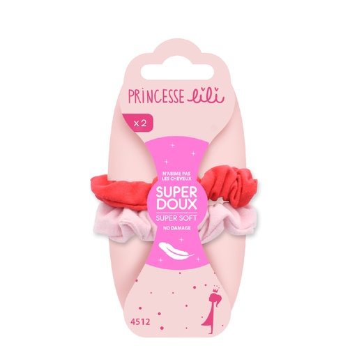 [PLI766.CHD] PRINCESSE LILI  Accessoires Cheveux - Chouchous hyper doux