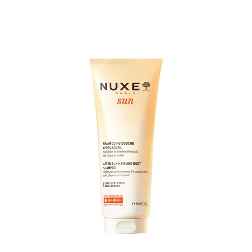 [S00012440] NUXE Sun - Shampooing douche après-soleil cheveux et corps - 200ml