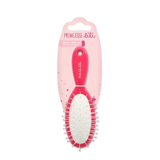 [PLI766.BDF] PRINCESSE LILI  Accessoires Cheveux - Brosse démêlage fillette