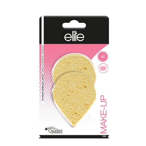 [ELI894.EDE] ELITE Accessoires Maquillage - Eponges démaquillantes
