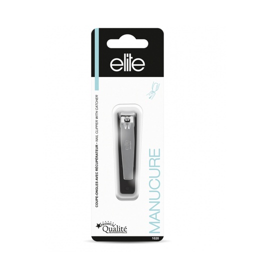 [ELI374.CBB] ELITE Accessoires Manucure - Coupe-ongles avec récupérateur