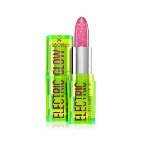 [S00010192] ESSENCE Electric Glow Colour Changing Lipstick - Rouge à lèvres en stick révélateur de couleur