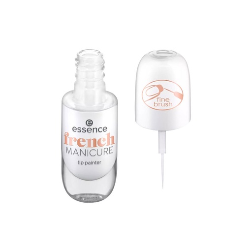 [S00010002] ESSENCE French Manicure Tip Painter - Vernis blanc pour french manucure pinceau précis
