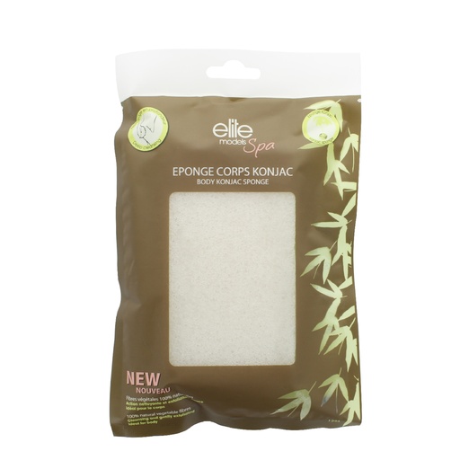 [ELI341.EPA] ELITE Accessoires Spa  - Eponge corps Konjac