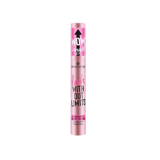 [S00010104] ESSENCE Lash Without Limits Extreme Lengthening & Volume Mascara - Mascara volumisant extrême