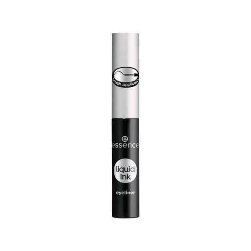[S00010113] ESSENCE Liquid Ink Eyeliner - Eyeliner encre liquide noir avec pinceau ultra-fin