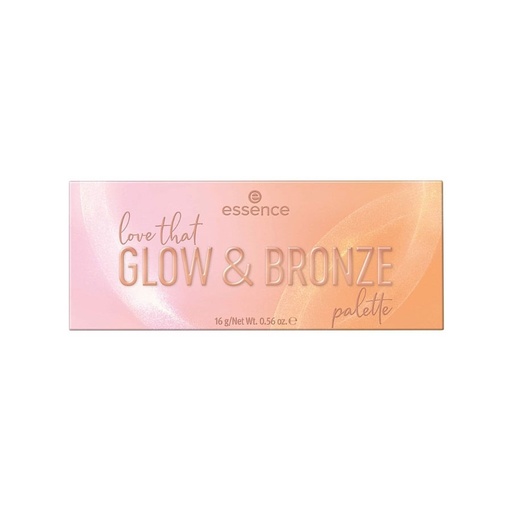 [S00010409] ESSENCE Love That Glow & Bronze Palette - Palette illuminateur et bronzeur