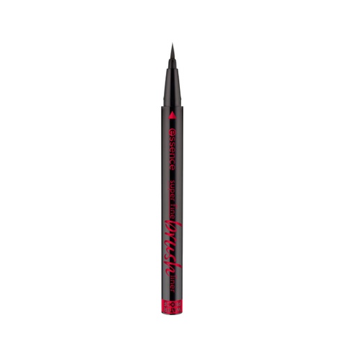 [S00009961] ESSENCE Super Fine Brush Liner Waterproof - Eyeliner pinceau à pointe fine résistant à l'eau