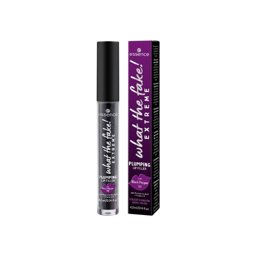 [S00010374] ESSENCE What The Fake! Extreme Plumping Lip Filler - Gloss hydratant repulpant - 03 Black Pepper