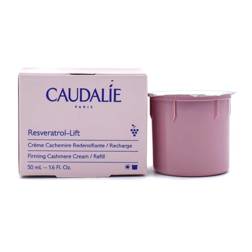 [S00009193] CAUDALIE Resveratrol-Lift Crème Cachemire - Crème redensifiante anti-rides pour tous types de peaux recharge - 50ml