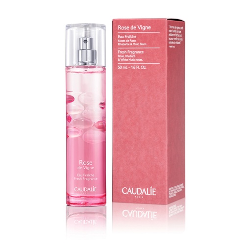 [S00002923] CAUDALIE Rose de Vigne - Eau Fraîche parfumante pour tous types de peaux - 50ml