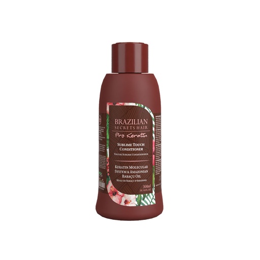 [S00029709] BRAZILIAN SECRETS HAIR Sublime Touch Conditioner - Soin démêlant à la kératine réparateur entretien des cheveux lissés - 300ml