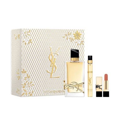 [S00029822] YVES SAINT LAURENT Coffret Libre Eau De Parfum 90ml + 10ml + Rouge À Lèvres