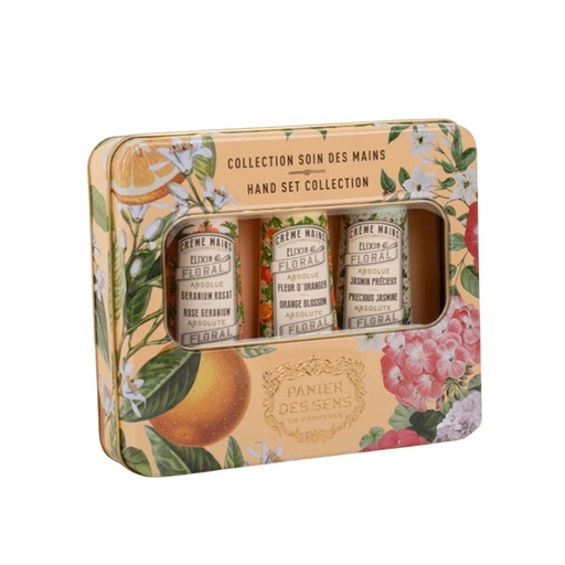 [S00012806] PANIER DES SENS Collection Soin des Mains - Coffret crèmes mains - 3x30ml