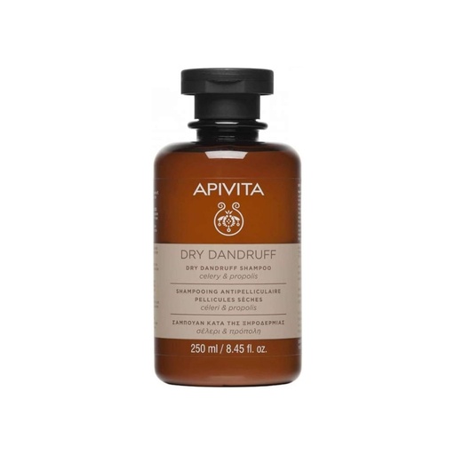 [S00002477] APIVITA Dry Dundruff Shampooing Antipelliculaire Sec Céleri Propolis - 250 ml