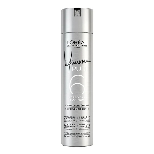 [S00011501] L'ORÉAL PROFESSIONNEL Infinium Pure - Laque fixation forte - 500ml