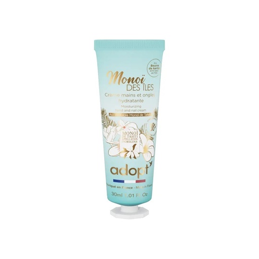 [S00030379] ADOPT Monoï des Îles - Crème hydratante mains et ongles - 30ml