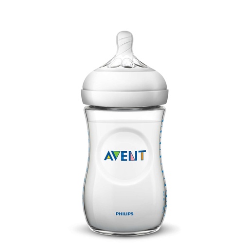 [AVEB18.BM1260] AVENT Natural - Biberon allaitement mixte 1 mois et + 260ml