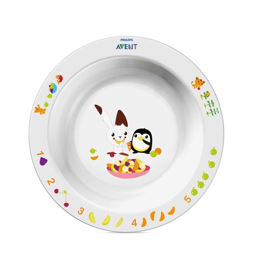[AVEB16.BAD] AVENT Grand bol pour enfant - Base anti-dérapante 12 mois et +