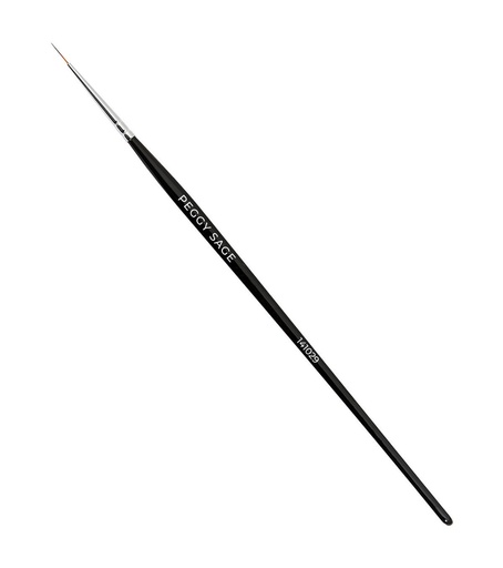 [S00031090] PEGGY SAGE Pinceau Nail Art Liner Long - Pinceau fin à poils longs précis pour nail art
