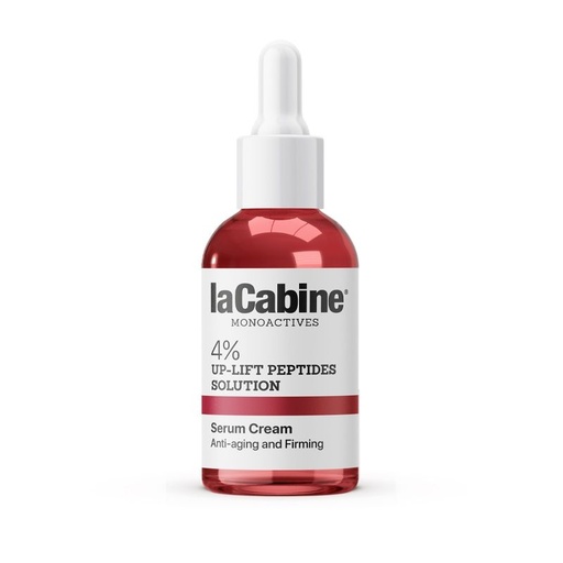 [S00030980] LA CABINE Monoactives 4% Peptides Solution - Crème-sérum anti-âge raffermissante lissante revitalisante pour tous types de peaux - 30ml
