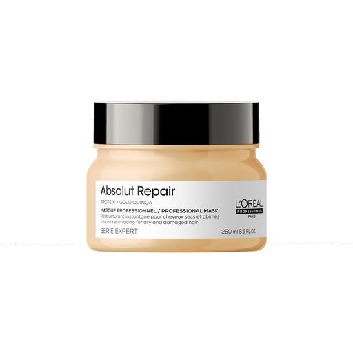 L'ORÉAL PROFESSIONNEL Absolut Repair - Masque professionnel restructurant instantané pour cheveux secs et abîmés