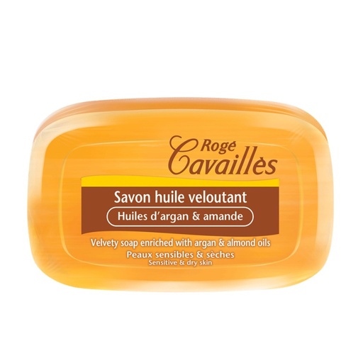 [RCAA27.HAA115] ROGÉ CAVAILLES Savon Huile Veloutant - Huile d'argan et amande peaux sensibles et sèches
