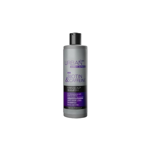[S00030631] URBAN CARE Expert Series Biotin & Caffein Shampoo - Shampooing fortifiant pour cheveux sujets à la chute - 350ml