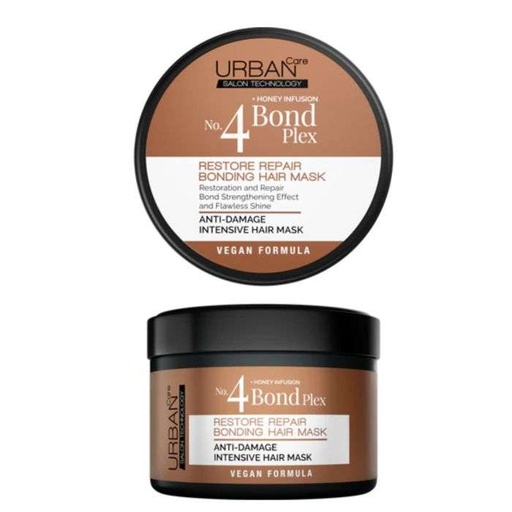 [S00030634] URBAN CARE Salon Technology No:4 Bond Plex Restore Repair Bonding Hair Mask - Masque réparateur intensif pour cheveux abîmés - 230ml