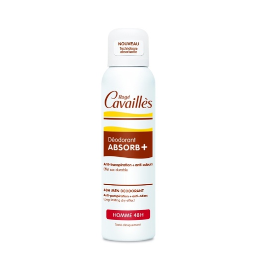 [RCAA15.DSH150] ROGÉ CAVAILLES Absorb + - Déodorant spray Homme 48h