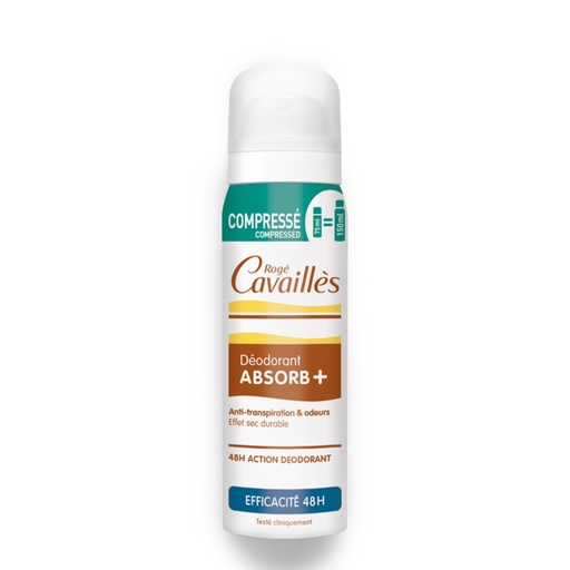 [RCAA15.DEF075] ROGÉ CAVAILLES Absorb + - Déodorant spray efficacité 48h