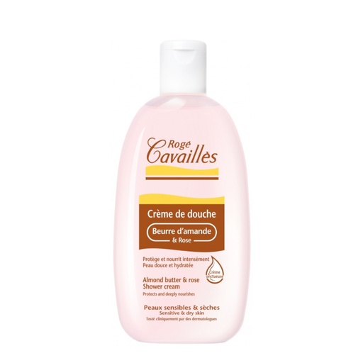 ROGÉ CAVAILLES Crème de Douche - Beurre d'amande et rose peaux sensibles et sèches