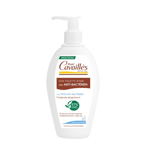 ROGÉ CAVAILLES Anti-Bactérien  - Soin toilette intime usage quotidien