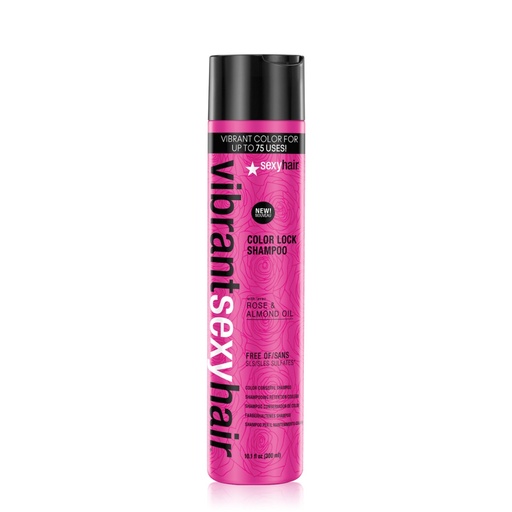 [SHAC14.SCO300] SEXY HAIR Vibrant Sexy Hair Color Lock Shampoo - Shampooing rétention couleur