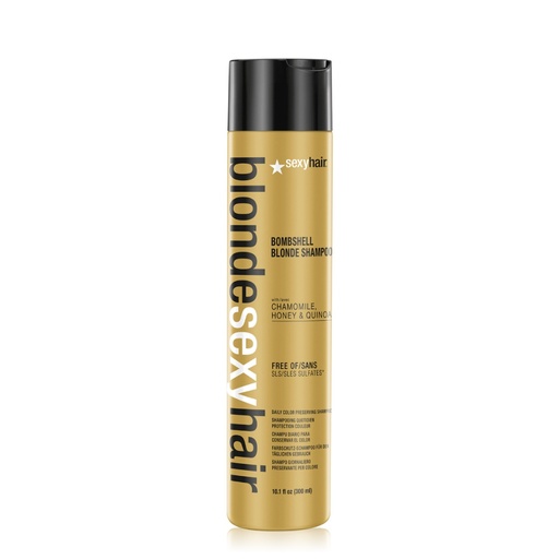 [SHAC13.SPC300] SEXY HAIR Blonde Sexy Hair Bombshell Blonde Shampoo - Shampooing quotidien protection couleur sans sulfates